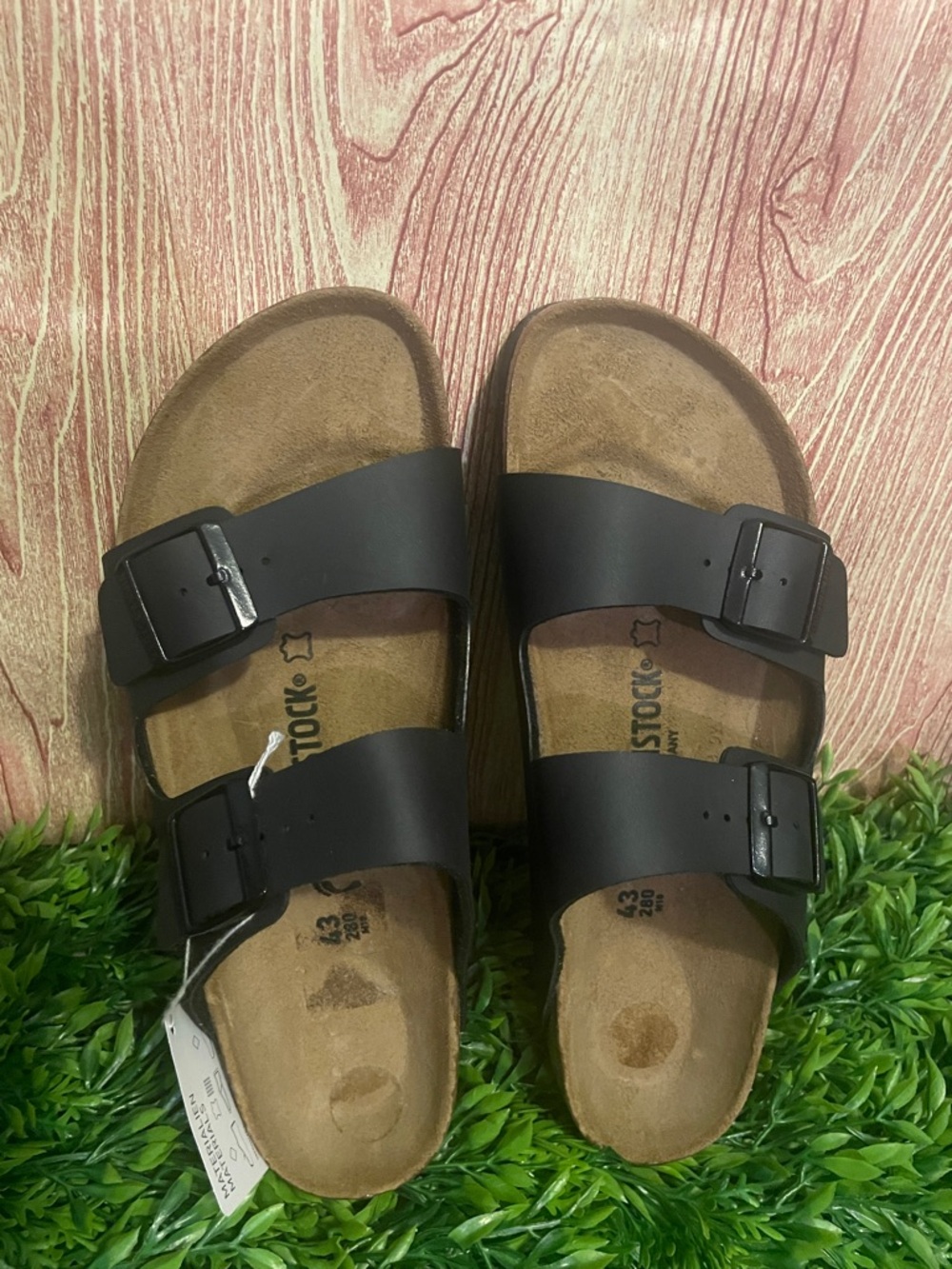 New Birkenstock Arizona BS Black Sandals - Picture 2 of 6